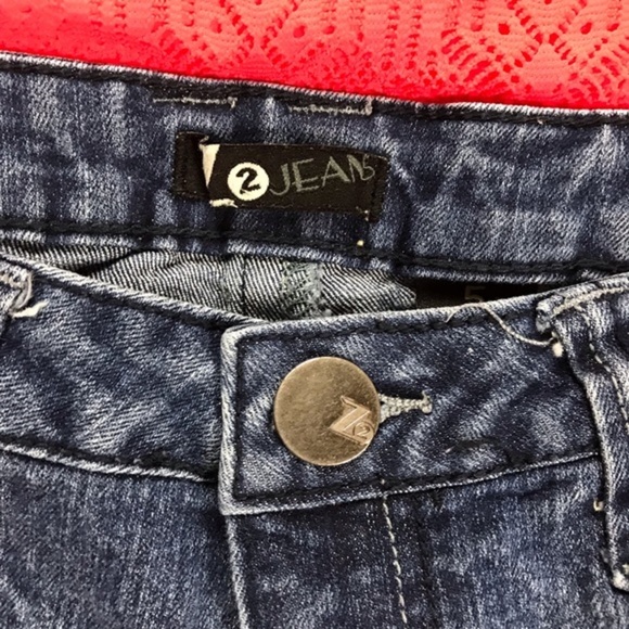 Jr’s Z2 Jeans Short Wide Leg Jean Shorts Sz 5 NWOT - Picture 3 of 7